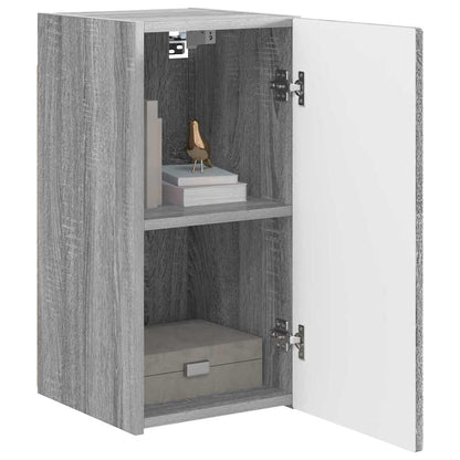 Mobile TV da parete 2 pcs Grigio Sonoma 30 x 31 x 60 cm