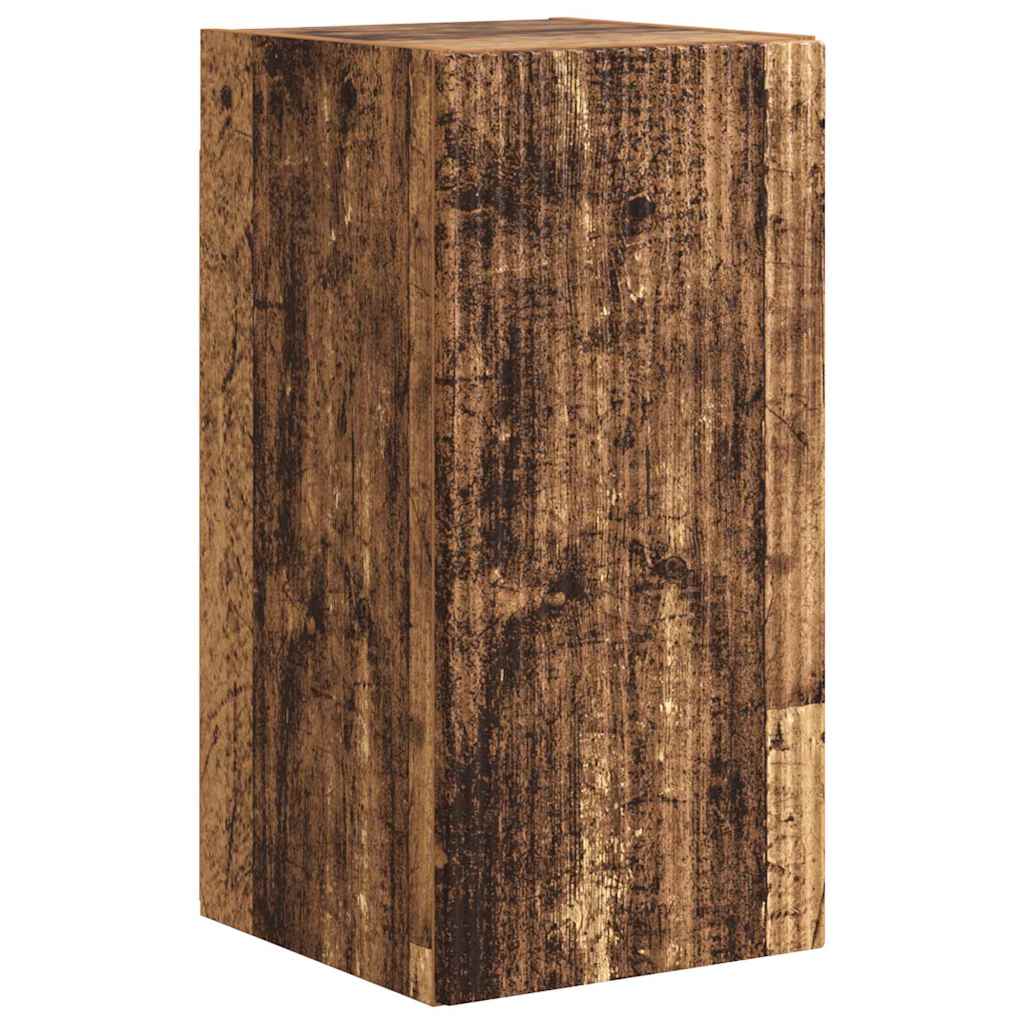 Mobile TV da parete 2 pcs Legno vecchio 30 x 31 x 60 cm