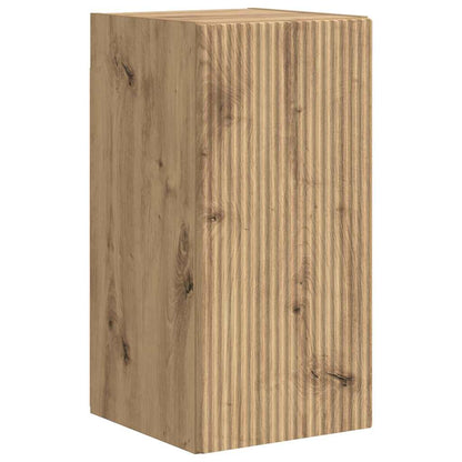 Mobile TV da parete 2 pcs Rovere Artigianale 30 x 31 x 60 cm