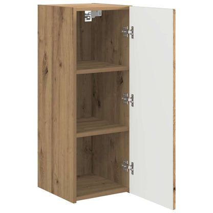 Mobile TV da parete Rovere Artigianale 30 x 31 x 80 cm