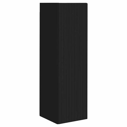 Mobile TV da parete Nero 30 x 31 x 100 cm Legno multistrato