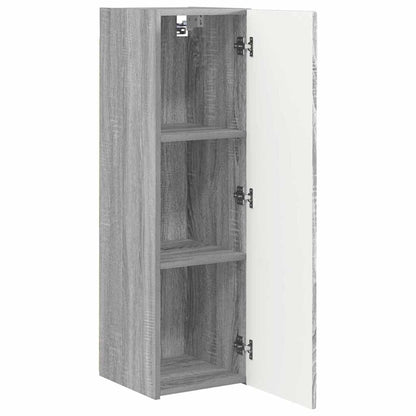 Mobile TV da parete Grigio Sonoma 30 x 31 x 100 cm