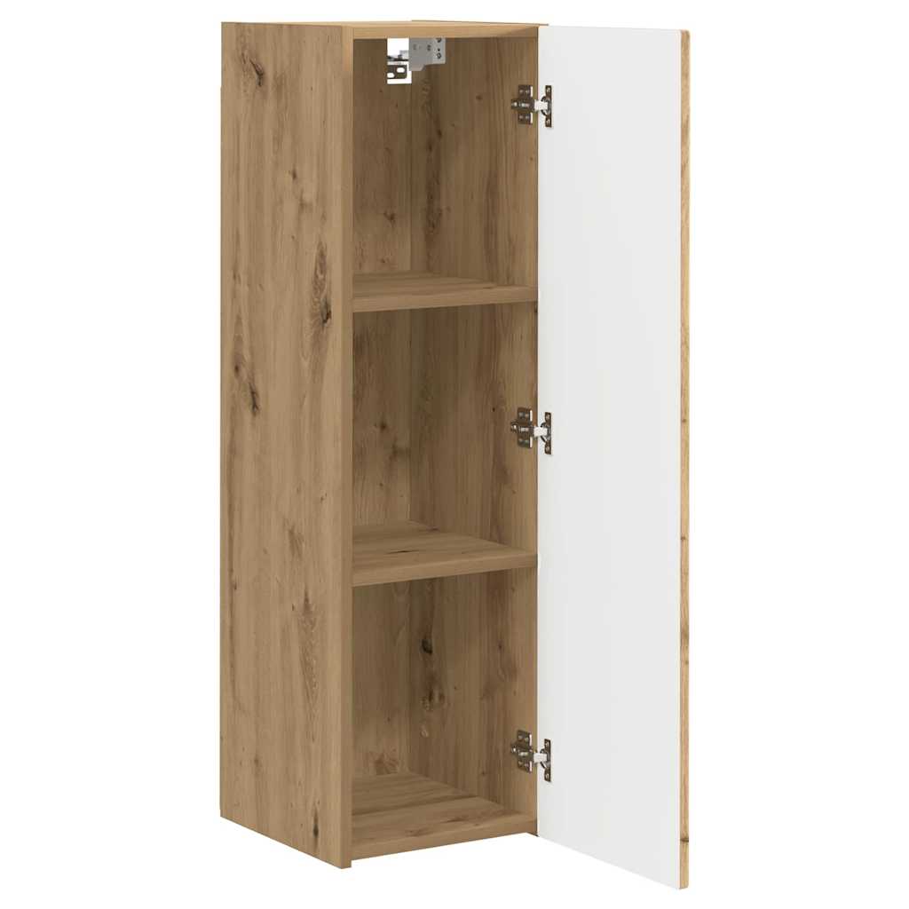 Mobile TV da parete Rovere Artigianale 30 x 31 x 100 cm