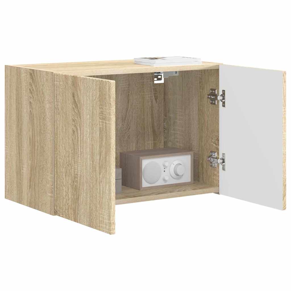 Mobile TV da parete Rovere Sonoma 59,5 x 31 x 40 cm