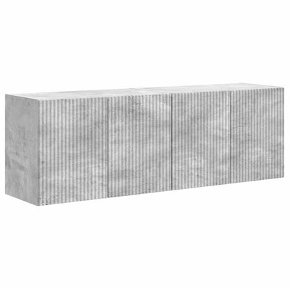 Mobile TV da parete 2 pcs Grigio cemento 59,5 x 31 x 40 cm