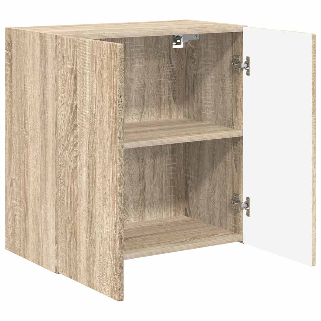 Mobile TV da parete Rovere Sonoma 59,5 x 31 x 60 cm