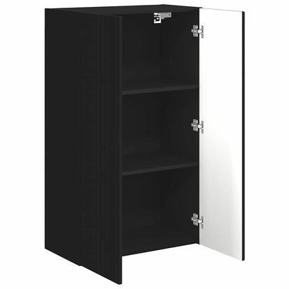 Mobile TV da parete Nero 59,5 x 31 x 100 cm Legno multistrato