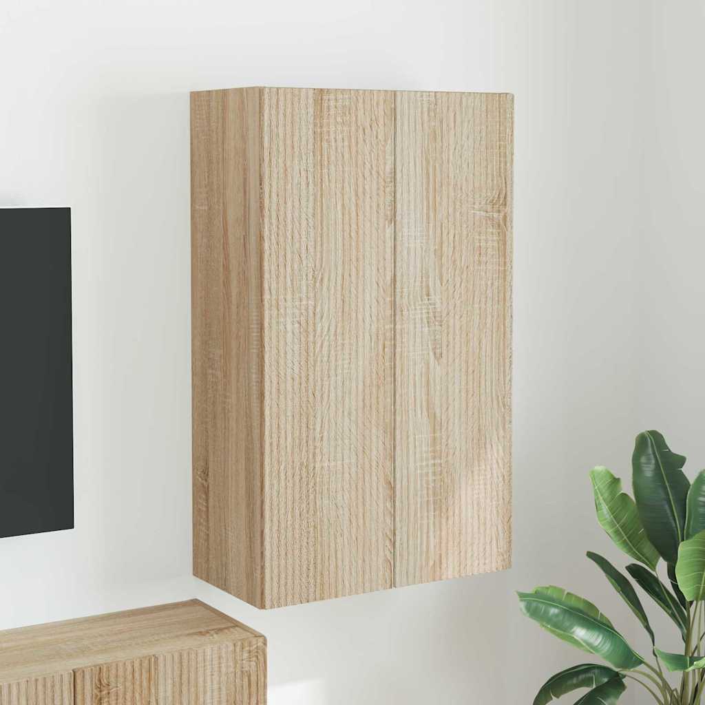 Mobile TV da parete Rovere Sonoma 59,5 x 31 x 100 cm