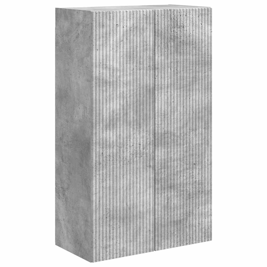 Mobile TV da parete Grigio cemento 59,5 x 31 x 100 cm