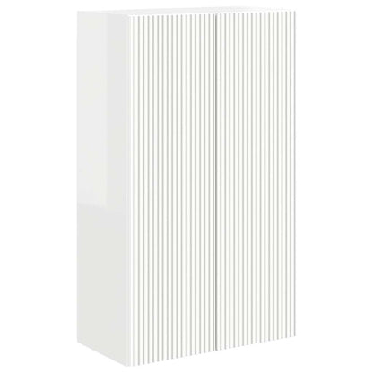 Mobile TV da parete Bianco Lucido 59,5 x 31 x 100 cm