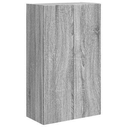 Mobile TV da parete Grigio Sonoma 59,5 x 31 x 100 cm