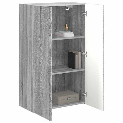 Mobile TV da parete Grigio Sonoma 59,5 x 31 x 100 cm
