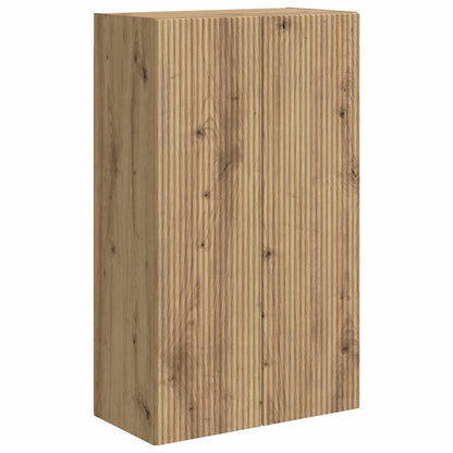 Mobile TV da parete Rovere artigianale 59,5 x 31 x 100 cm