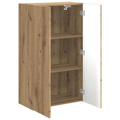 Mobile TV da parete Rovere artigianale 59,5 x 31 x 100 cm