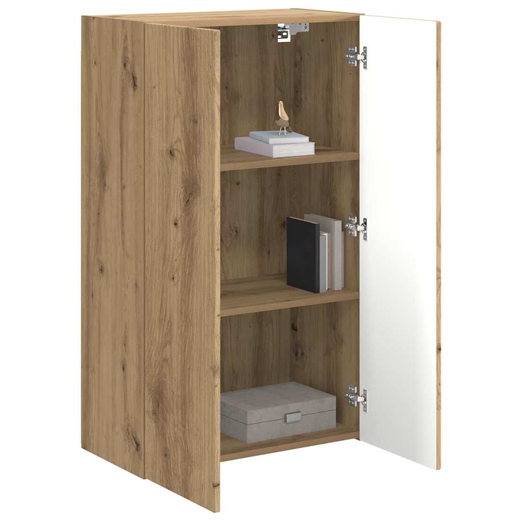 Mobile TV da parete Rovere artigianale 59,5 x 31 x 100 cm