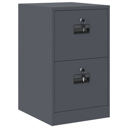Armadio per File con cassetto Antracite 44 x 50 x 106.5 cm