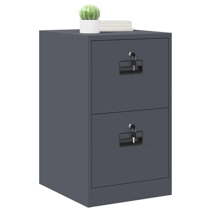 Armadio per File con cassetto Antracite 44 x 50 x 106.5 cm