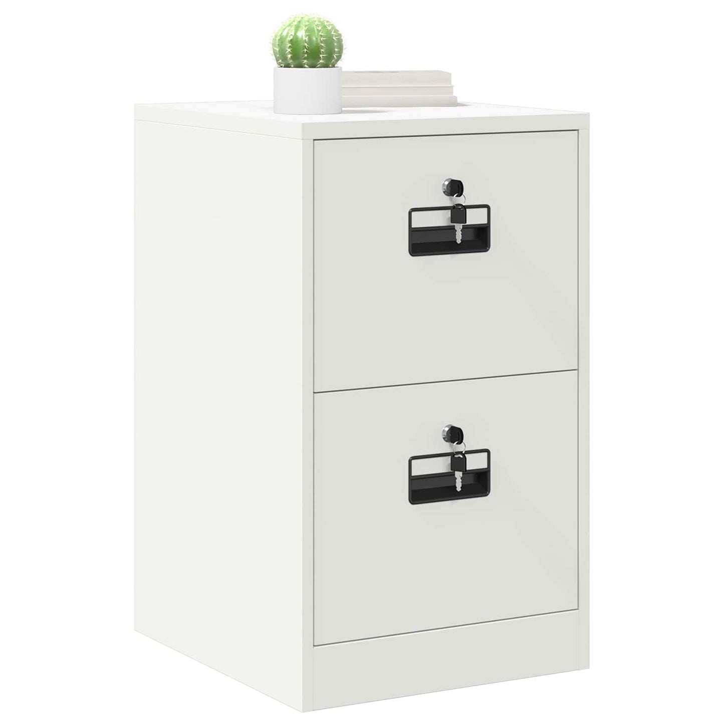 Armadio per File con cassetto Bianco 44 x 50 x 106.5 cm
