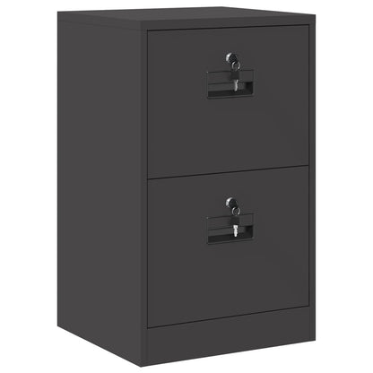 Armadio per File con cassetto Nero 44 x 50 x 106.5 cm