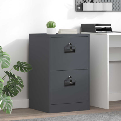 Armadio per File con cassetto Antracite 44 x 50 x 106.5 cm