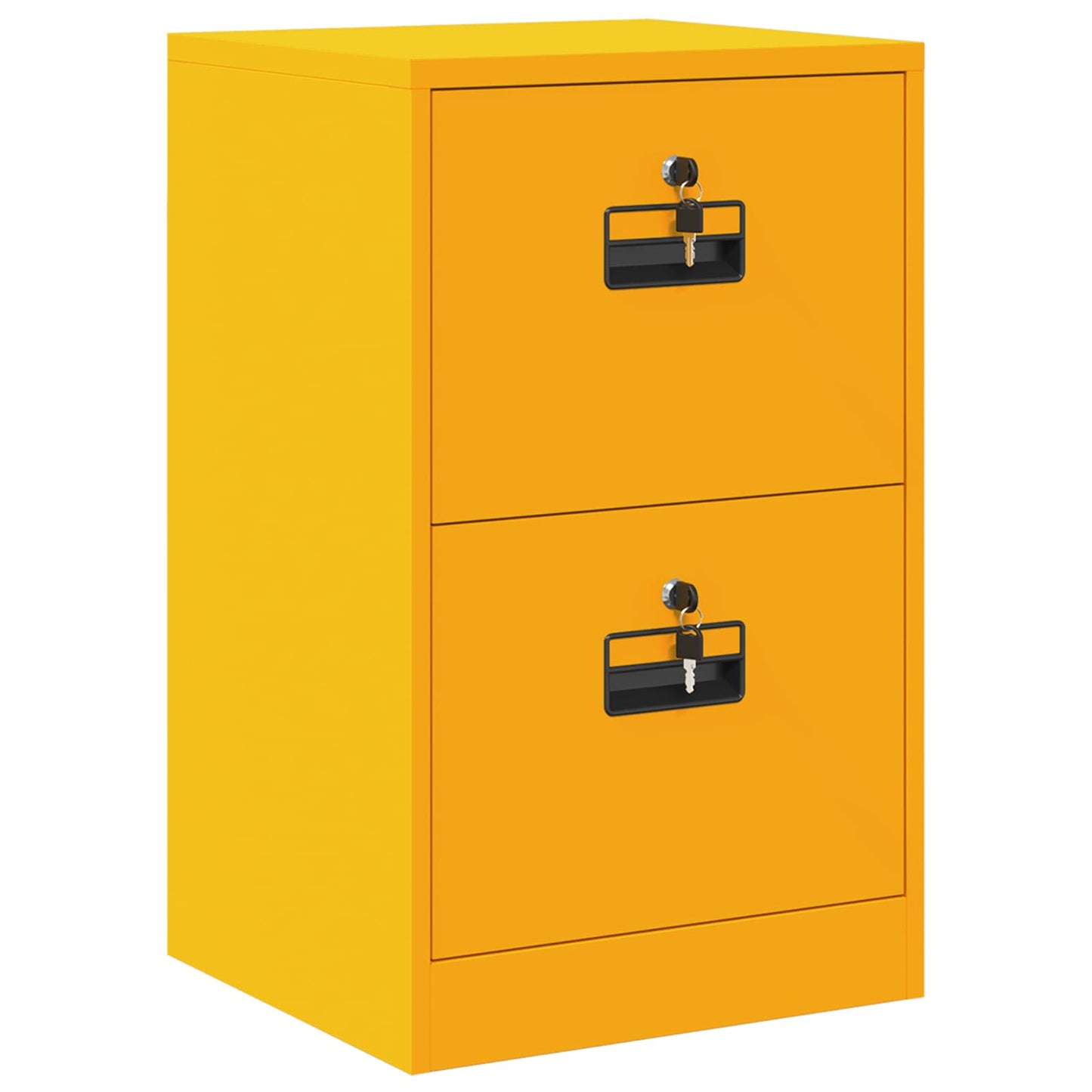 Armadio per File con cassetto Giallo senape 45,5 x 42 x 74,5 cm