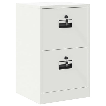 Armadio per File con cassetto Bianco 45,5 x 42 x 74,5 cm