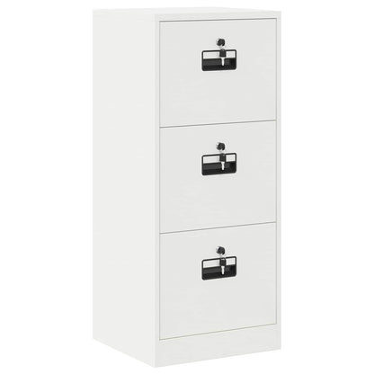Armadio per File con cassetto Bianco 44 x 50 x 106.5 cm