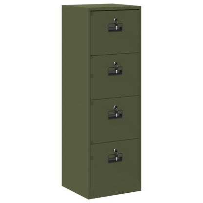 Armadio per File con cassetto Verde oliva 44 x 50 x 106.5 cm