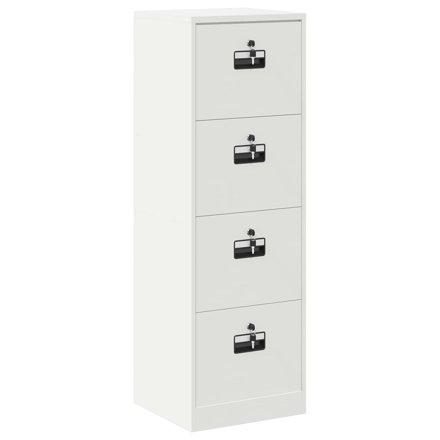 Armadio per File con cassetto Bianco 44 x 50 x 106.5 cm