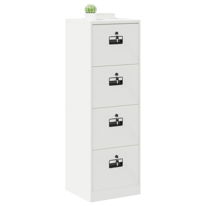 Armadio per File con cassetto Bianco 44 x 50 x 106.5 cm