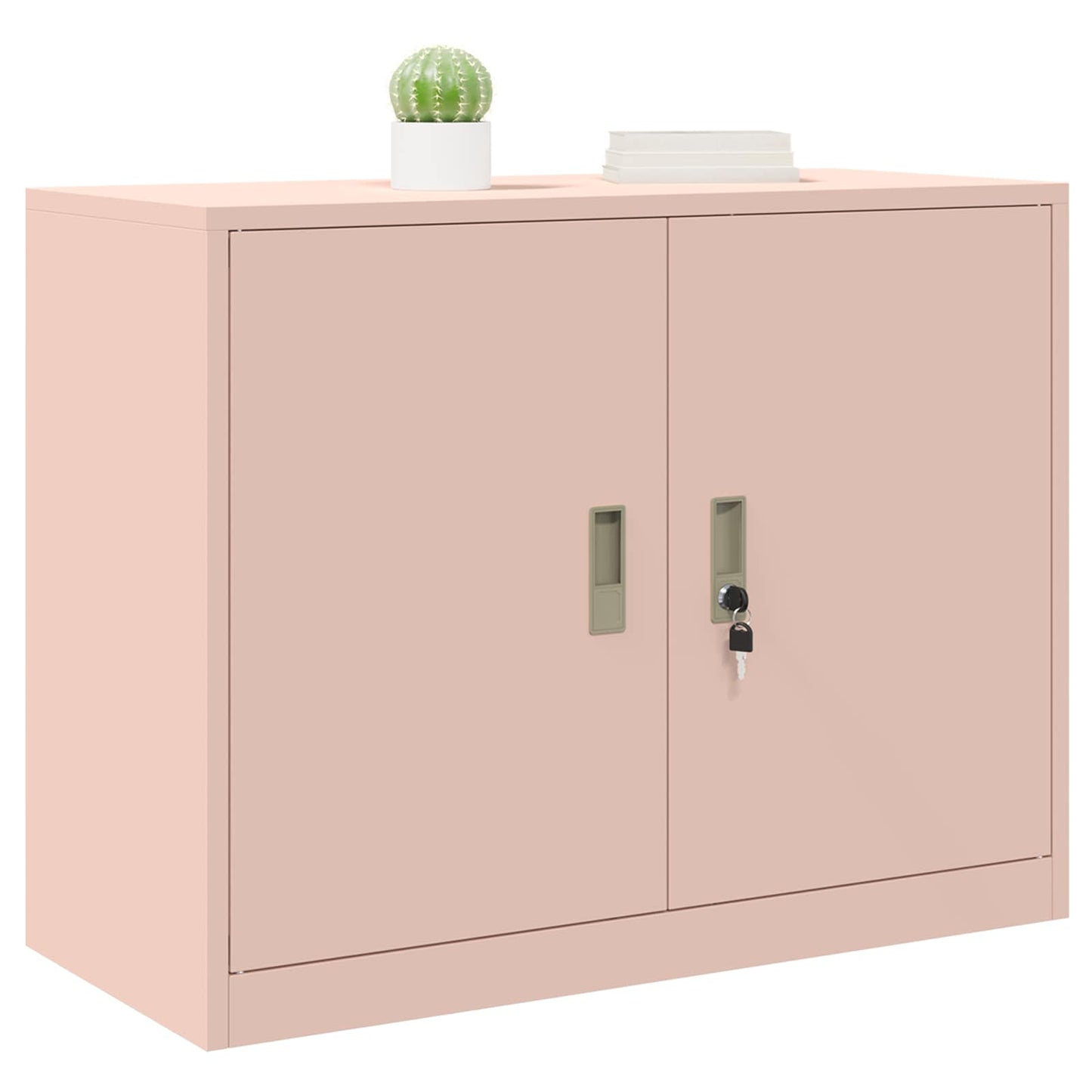 Armadio Rosa 90 x 40 x 70 cm Acciaio
