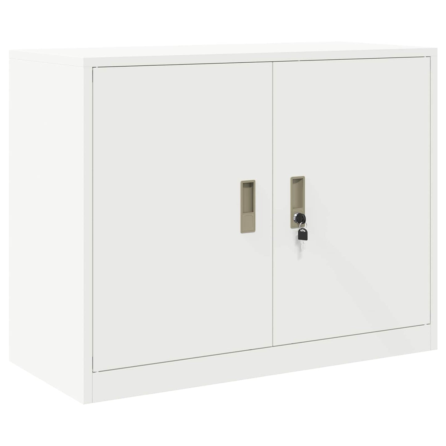 Armadio Bianco 90 x 40 x 70 cm Acciaio