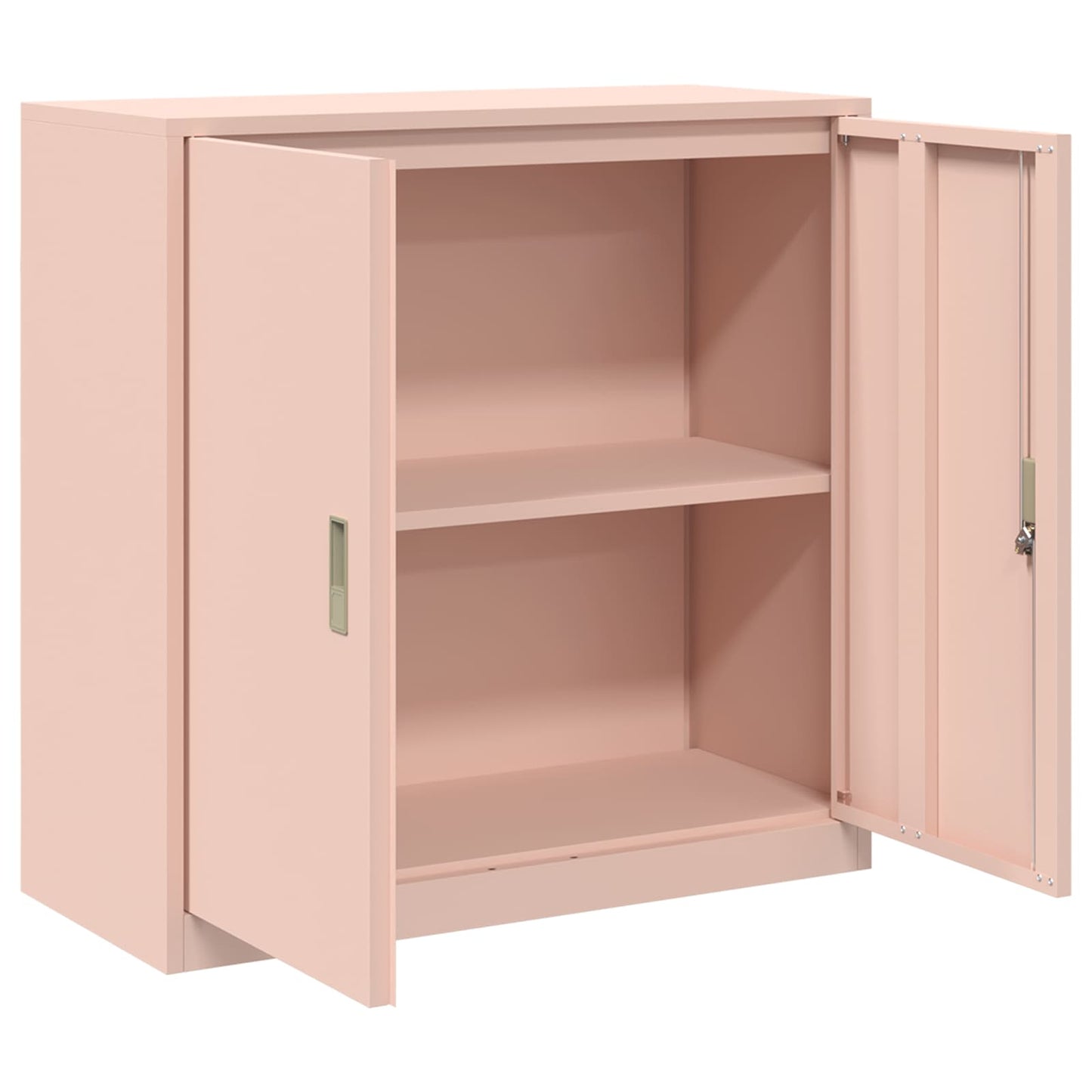 Armadio Rosa 90 x 40 x 90 cm Acciaio