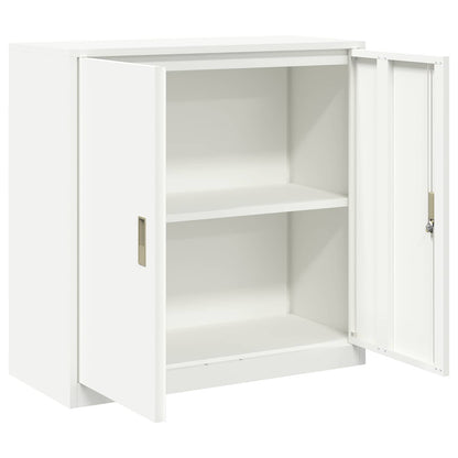 Armadio Bianco 90 x 40 x 90 cm Acciaio