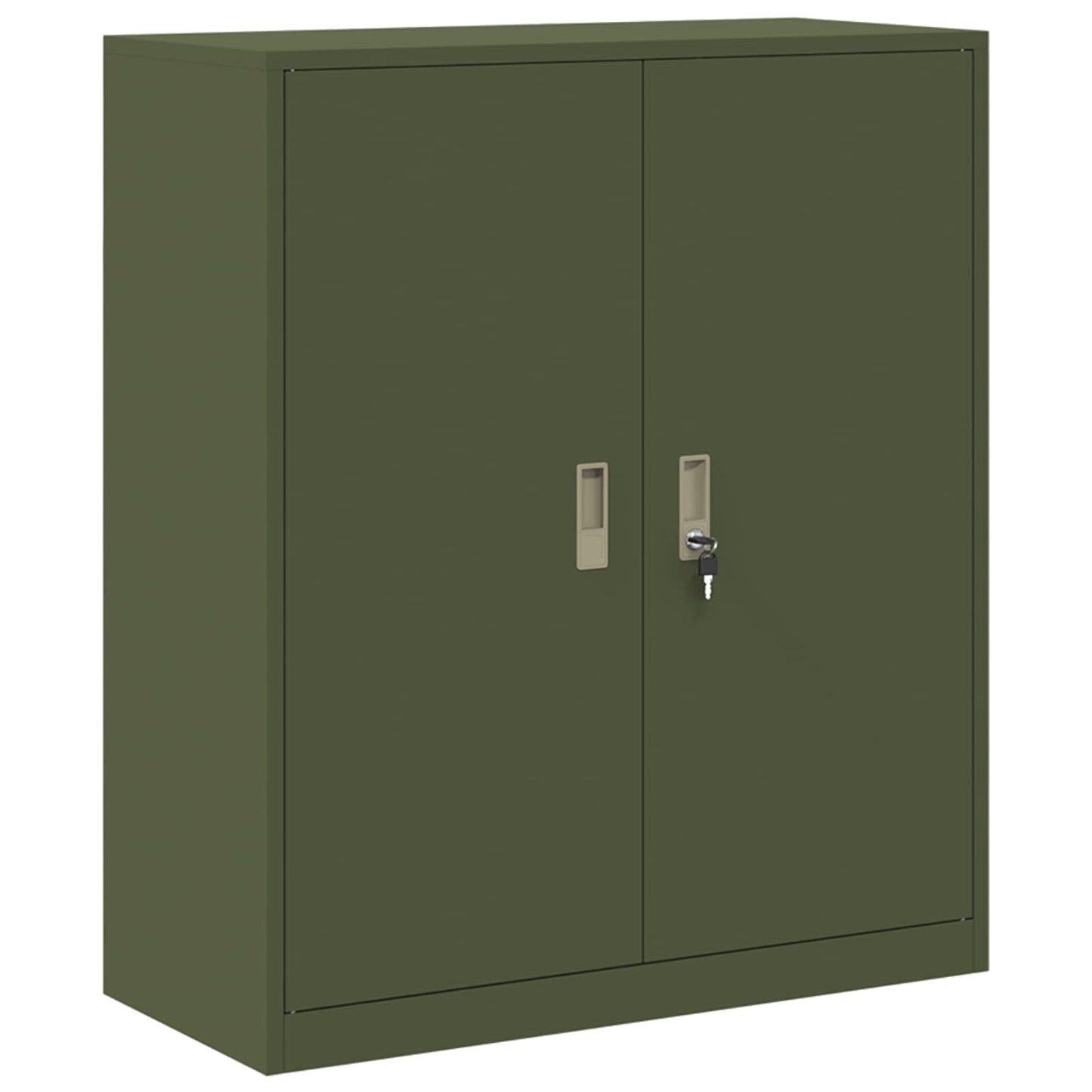 Armadio Verde oliva 90 x 40 x 105 cm Acciaio