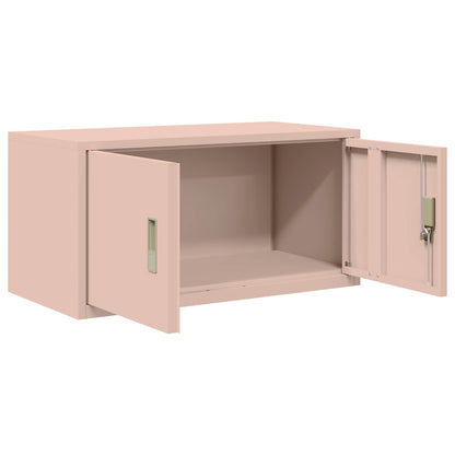 Armadio Rosa 80 x 40 x 40 cm Acciaio