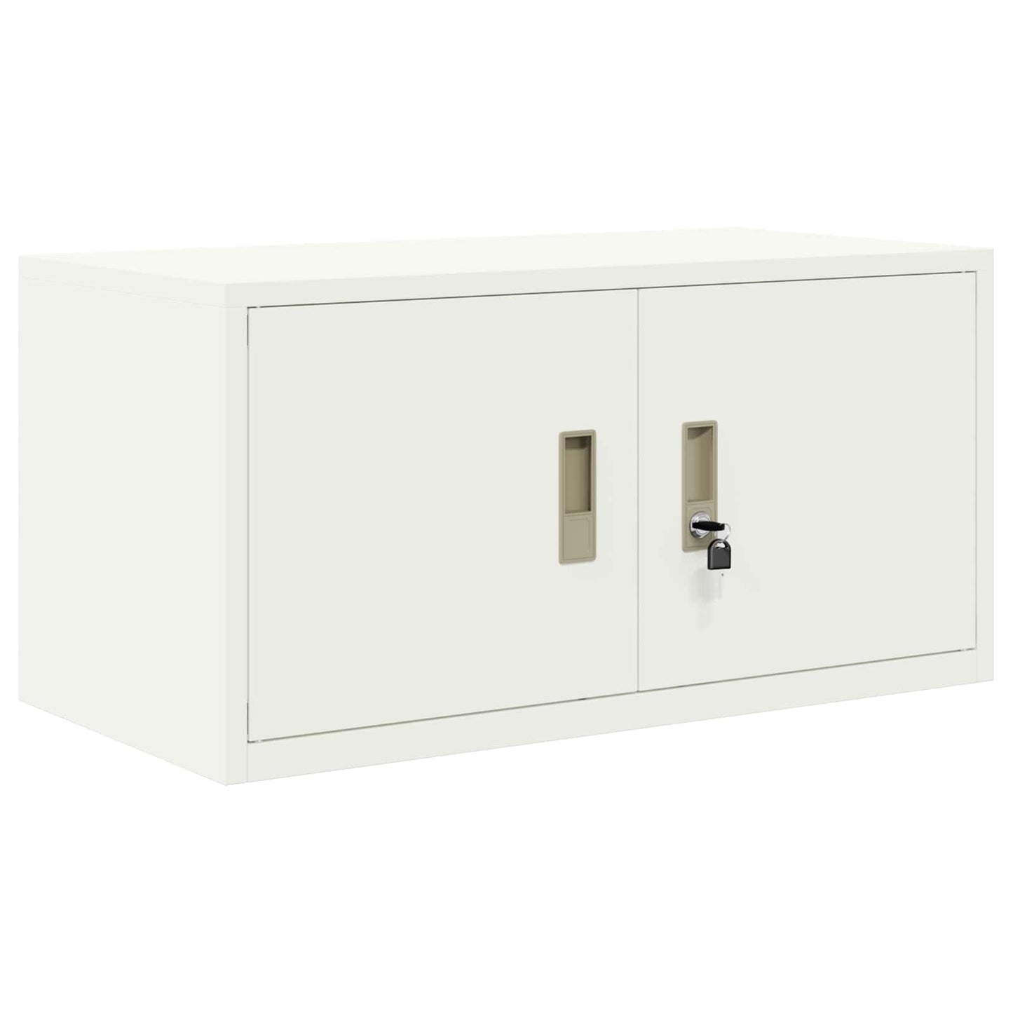 Armadio Bianco 80 x 40 x 40 cm Acciaio