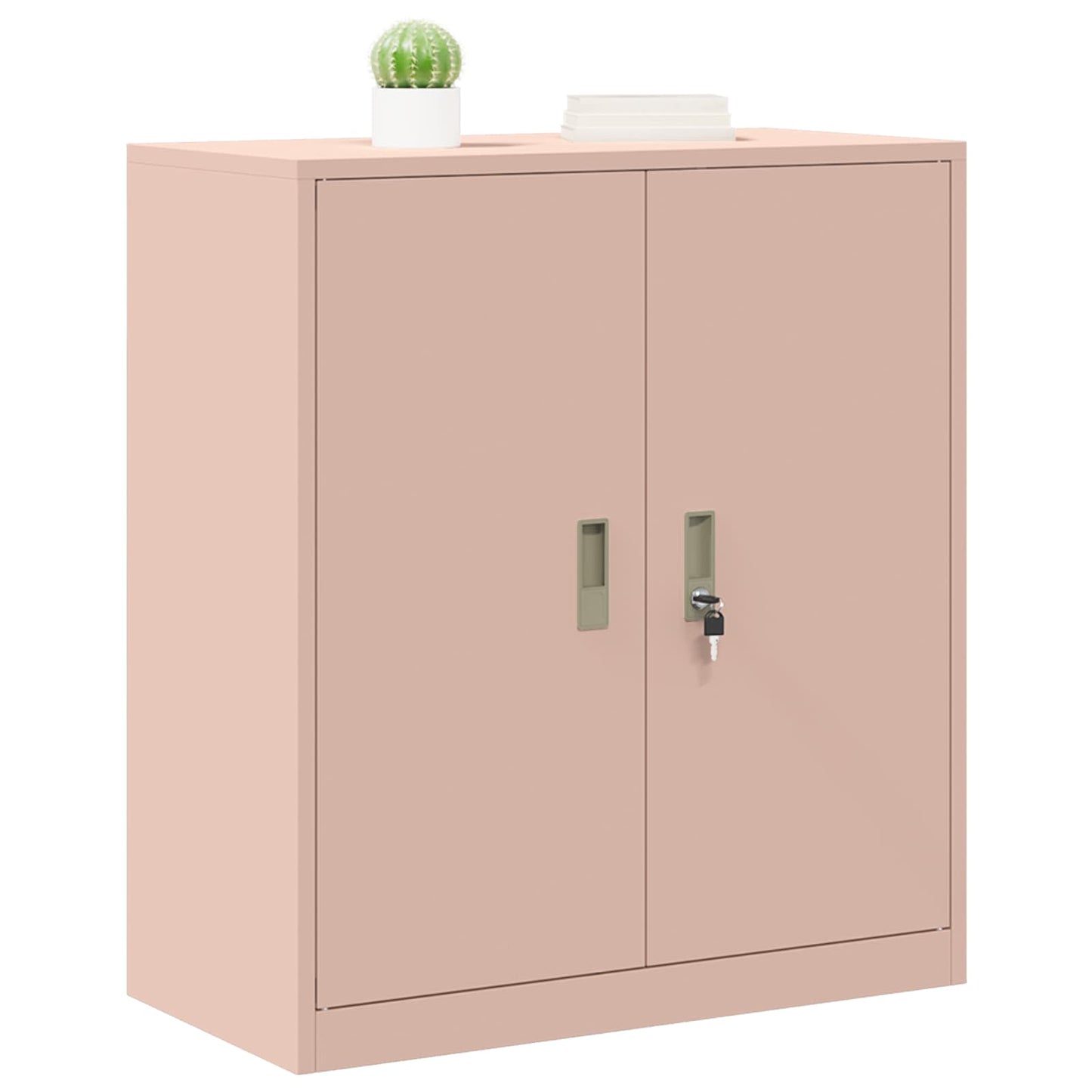Armadio Rosa 80 x 40 x 90 cm Acciaio