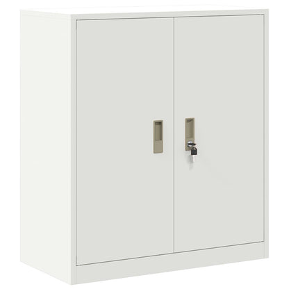 Armadio Bianco 80 x 40 x 90 cm Acciaio