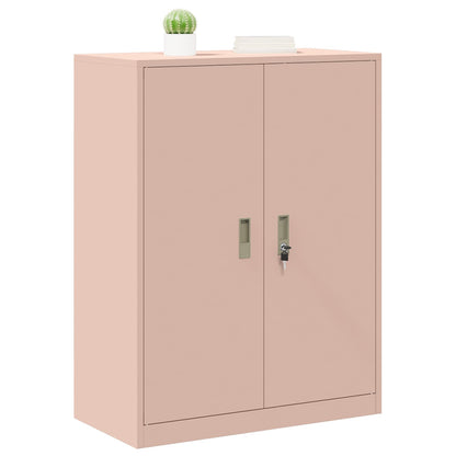 Armadio Rosa 80 x 40 x 105 cm Acciaio