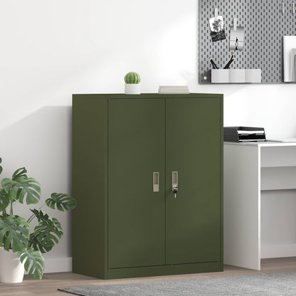 Armadio Verde oliva 80 x 40 x 105 cm Acciaio