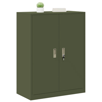 Armadio Verde oliva 80 x 40 x 105 cm Acciaio