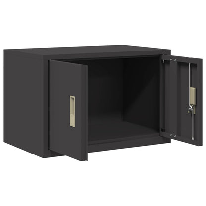Armadio Nero 60 x 40 x 40 cm Acciaio
