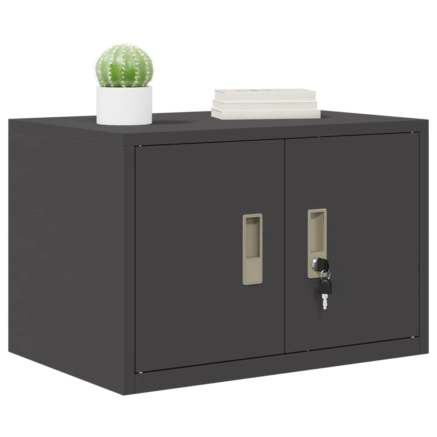 Armadio Nero 60 x 40 x 40 cm Acciaio
