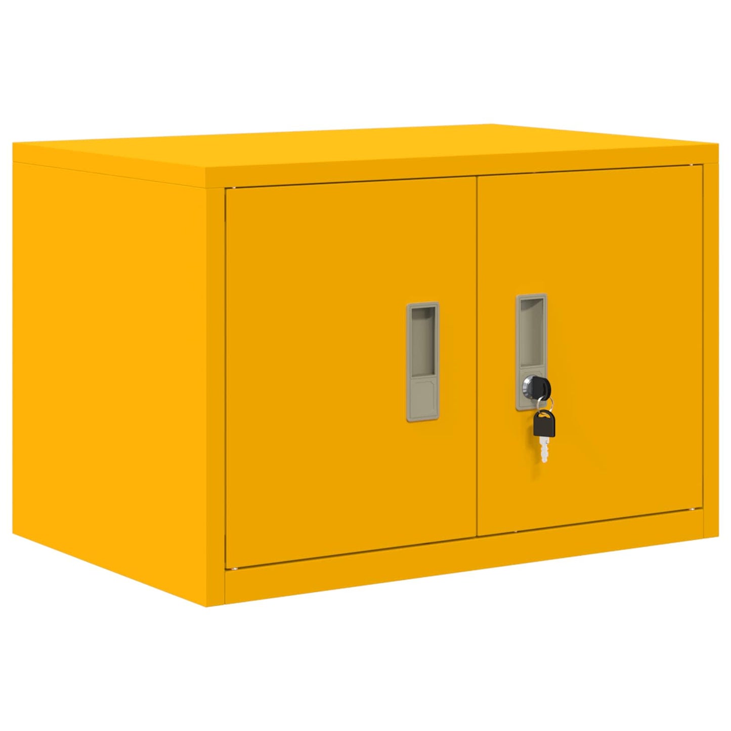 Armadio Giallo senape 60 x 40 x 40 cm Acciaio