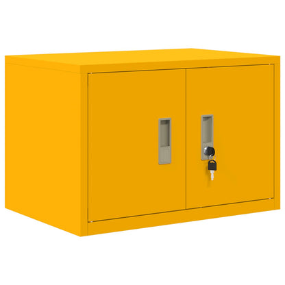 Armadio Giallo senape 60 x 40 x 40 cm Acciaio