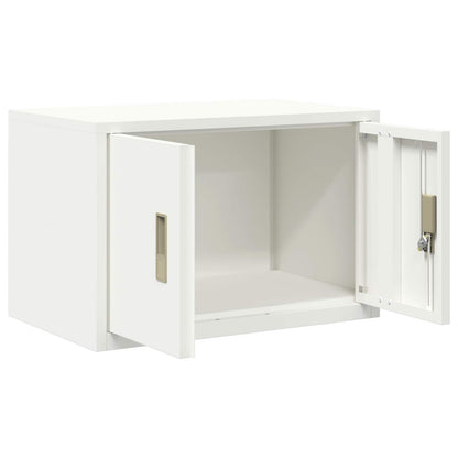 Armadio Bianco 60 x 40 x 40 cm Acciaio