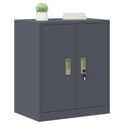 Armadio Antracite 60 x 40 x 70 cm Acciaio