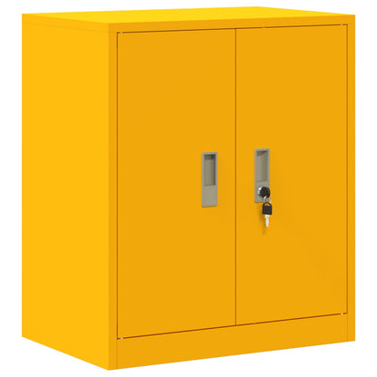Armadio Giallo senape 60 x 40 x 70 cm Acciaio