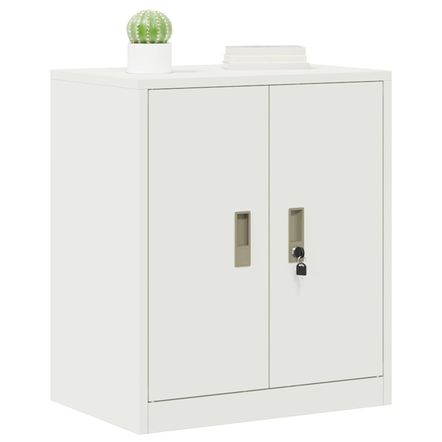 Armadio Bianco 60 x 40 x 70 cm Acciaio